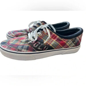 NIB Polo Ralph Lauren Cloth Lace Ups